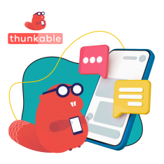 Разработка мобильных приложений в Thunkable. Начало - КИБЕРшкола программирования для детей, компьютерные курсы для школьников, начинающих и подростков - KIBERone г. Дегунино