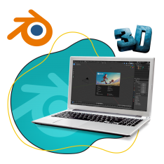 Blender - КИБЕРшкола программирования для детей, компьютерные курсы для школьников, начинающих и подростков - KIBERone г. Дегунино