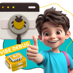 Тестирование & Vibe Debug. Охотники за багами - КИБЕРшкола программирования для детей, компьютерные курсы для школьников, начинающих и подростков - KIBERone г. Дегунино