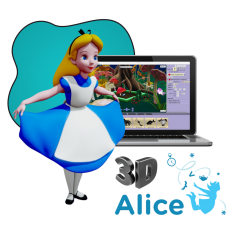 Alice 3d - КИБЕРшкола программирования для детей, компьютерные курсы для школьников, начинающих и подростков - KIBERone г. Дегунино