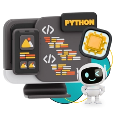 Мой первый сайт с мозгами: Python + AI - КИБЕРшкола программирования для детей, компьютерные курсы для школьников, начинающих и подростков - KIBERone г. Дегунино