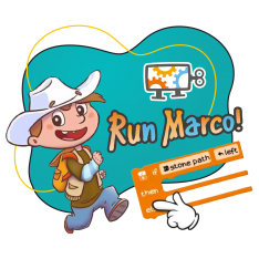 Run Marco - КИБЕРшкола программирования для детей, компьютерные курсы для школьников, начинающих и подростков - KIBERone г. Дегунино