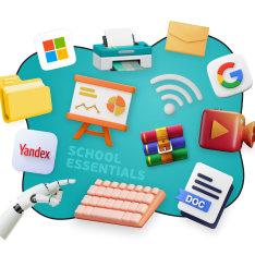 Цифровая база для школьника - КИБЕРшкола программирования для детей, компьютерные курсы для школьников, начинающих и подростков - KIBERone г. Дегунино