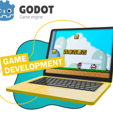 Godot.  Основа создания легендарных игр - КИБЕРшкола программирования для детей, компьютерные курсы для школьников, начинающих и подростков - KIBERone г. Дегунино