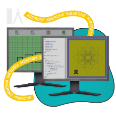 Исполнители чертежник и черепашка - КИБЕРшкола программирования для детей, компьютерные курсы для школьников, начинающих и подростков - KIBERone г. Дегунино
