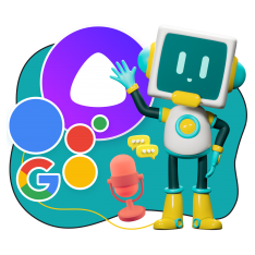 Голосовой помощник Алиса - КИБЕРшкола программирования для детей, компьютерные курсы для школьников, начинающих и подростков - KIBERone г. Дегунино