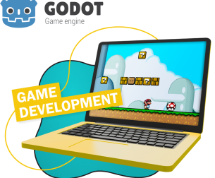 Godot.  Основа создания легендарных игр - КИБЕРшкола программирования для детей, компьютерные курсы для школьников, начинающих и подростков - KIBERone г. Дегунино